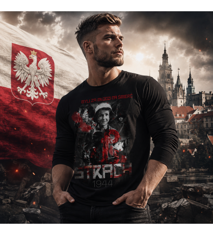 LONGSLEEVE PATRIOTYCZNY  BYLI ZA MŁODZI NA STRACH